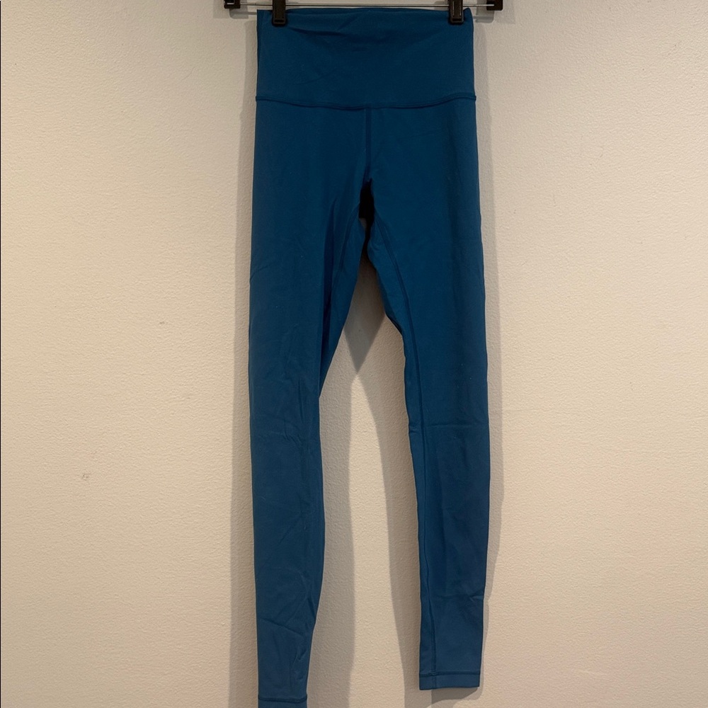 Lululemon Blue High-Waisted Leggings